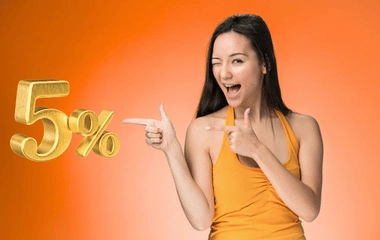 Скидка 5%